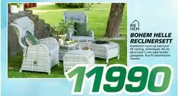 Coop Byggmix BOHEM HELLE RECLINER tilbud
