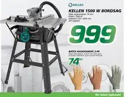 Coop Byggmix KELLEN 1500 W BORDSAG tilbud