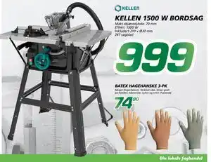 KELLEN 1500 W BORDSAG