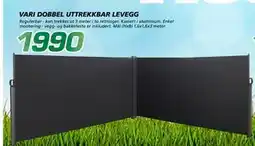 Coop Byggmix VARI DOBBEL UTTREKKBAR LEVEGG tilbud