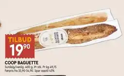 Coop Mega COOP BAGUETTE tilbud