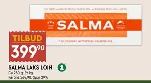 Coop Mega SALMA LAKS LOIN tilbud
