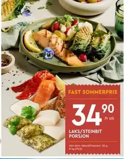 Coop Mega LAKS/STEINBIT PORSJON tilbud
