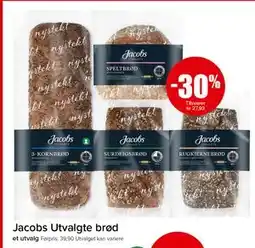 Spar Jacobs Utvalgte brød tilbud