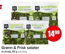 Spar Grønn & Frisk salater tilbud