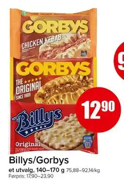 Spar Billys/Gorbys tilbud