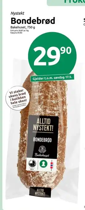 Joker Bondebrød tilbud