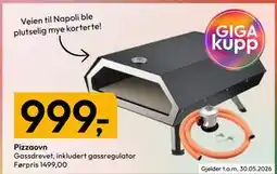 Gigaboks Pizzaovn tilbud