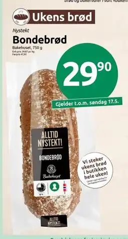 Joker Bondebrød tilbud