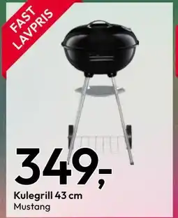 Gigaboks Kulegrill 43 cm tilbud