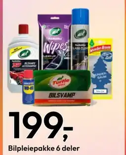 Gigaboks Bilpleiepakke 6 deler tilbud