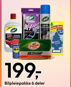 Gigaboks Bilpleiepakke 6 deler tilbud