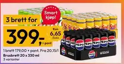 Gigaboks Brusbrett 20 x 330 ml tilbud