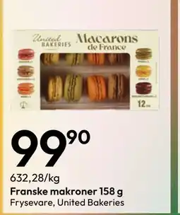 Gigaboks Franske makroner 158 g tilbud