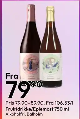 Gigaboks Fruktdrikke/Eplemost 750 ml tilbud