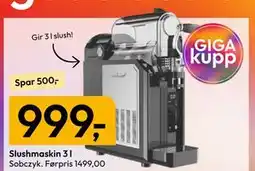 Gigaboks Slushmaskin 3 l tilbud