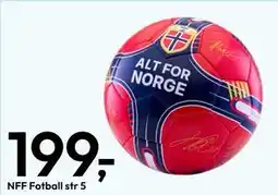 Gigaboks NFF Fotball str 5 tilbud
