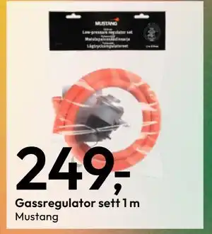 Gigaboks Gassregulator sett 1 m tilbud