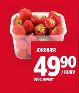 Meny JORDBÆR tilbud