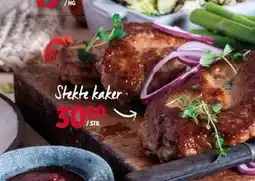 Meny Stekte kaker tilbud