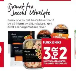 Meny Sjømat fra Jacobs Utvalgte tilbud