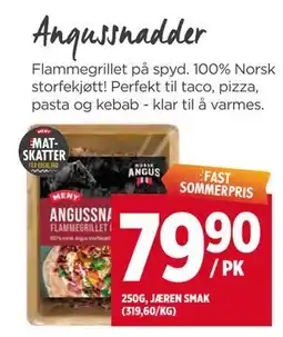 Meny Angussnadder tilbud