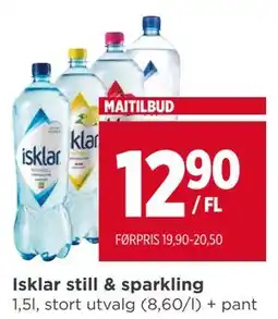 Meny Isklar still & sparkling tilbud