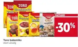 Meny Toro bakemiks tilbud