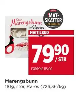 Meny Marengsbunn tilbud