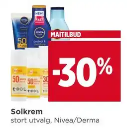 Meny Solkrem tilbud