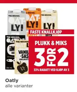 Meny Oatly tilbud