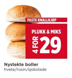 Meny Nystekte boller tilbud