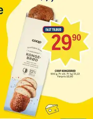 Coop Prix COOP KONGEBRØD tilbud