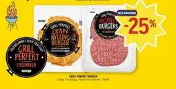 Coop Prix GRILL PERFEKT BURGER tilbud