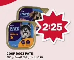 Matkroken COOP DOGZ PATÉ tilbud