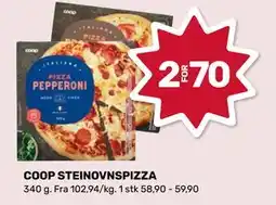 Matkroken COOP STEINOVNSPIZZA tilbud