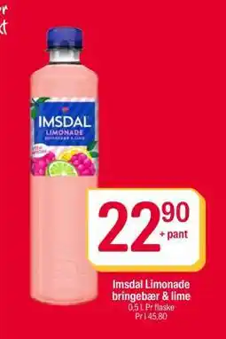 Coop Extra Imsdal Limonade bringebær & lime tilbud