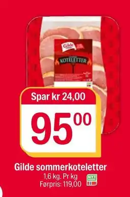 Coop Extra Gilde sommerkoteletter tilbud