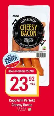 Coop Grill Perfekt cheesy bacon