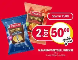 Coop Extra MAARUD POTETGULL INTENSE tilbud