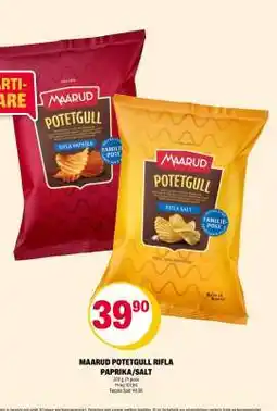Coop Extra MAARUD POTETGULL RIFLA PAPRIKA/SALT tilbud