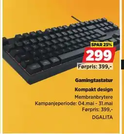 POWER Gamingtastatur tilbud