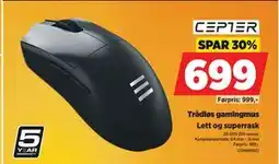 POWER Trådløs gamingmus tilbud