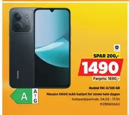 POWER Redmi 15C 4/128 GB tilbud