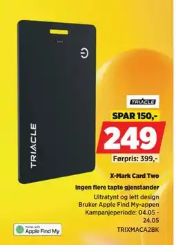 POWER X-Mark Card Two tilbud