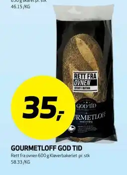 Bunnpris GOURMETLOFF GOD TID tilbud