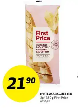 Bunnpris HVITLØKSBAGUETTER tilbud