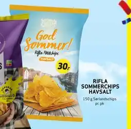Bunnpris RIFLA SOMMERCHIPS HAVSALT tilbud