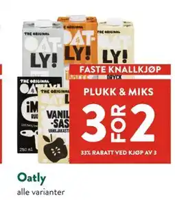 Jacobs Oatly tilbud