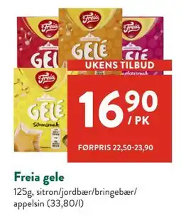 Jacobs Freia gele tilbud